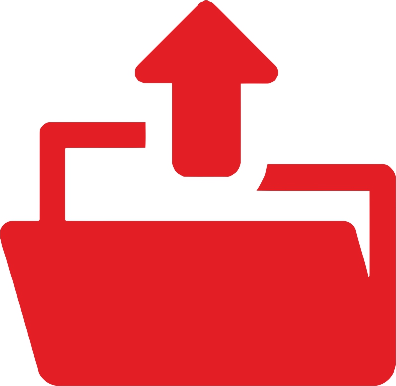 Icona caricamento file